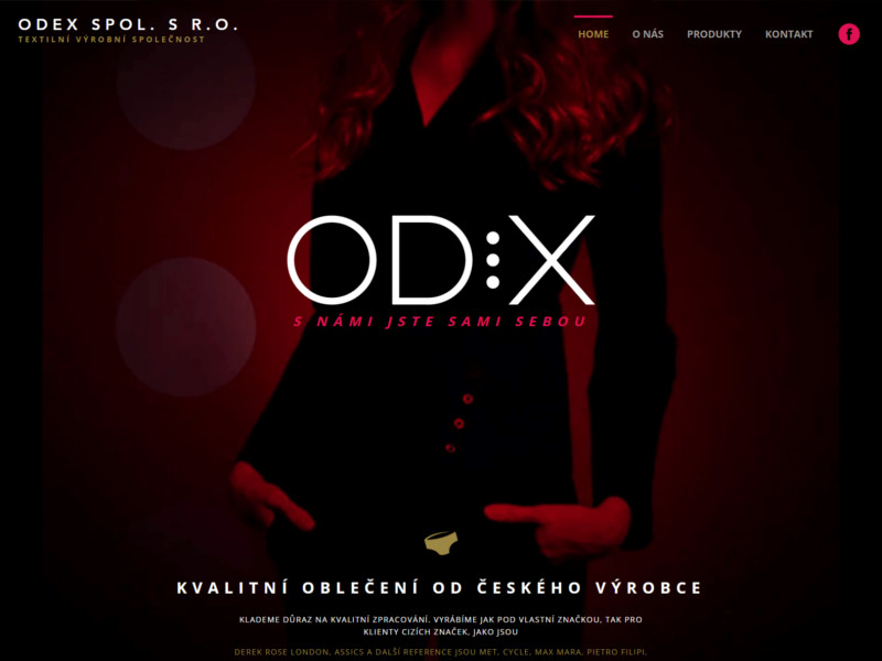 Textilní výrobní společnost ODEX  2018